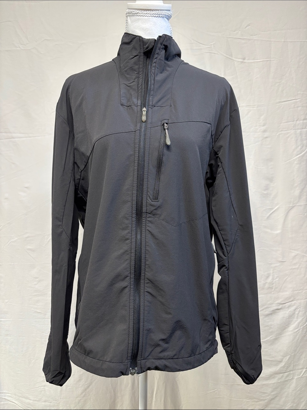 Salomon Men's Black Lightweight Full-Zip Jacket